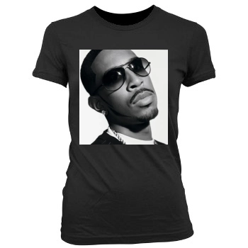 Ludacris Women's Junior Cut Crewneck T-Shirt
