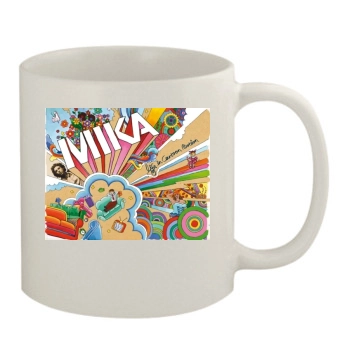 Mika 11oz White Mug