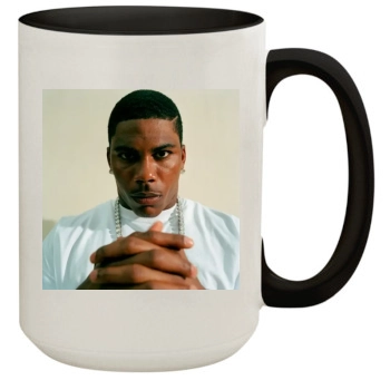 Nelly 15oz Colored Inner & Handle Mug