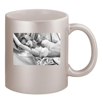 Fergie 11oz Metallic Silver Mug