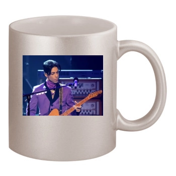 Prince 11oz Metallic Silver Mug