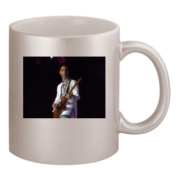 Prince 11oz Metallic Silver Mug