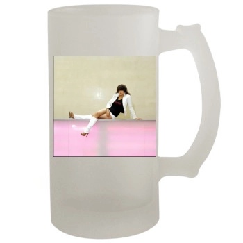 Peaches 16oz Frosted Beer Stein