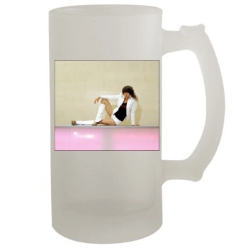 Peaches 16oz Frosted Beer Stein