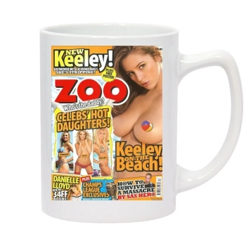 Keeley Hazell 14oz White Statesman Mug