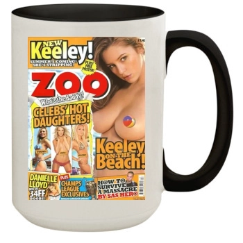 Keeley Hazell 15oz Colored Inner & Handle Mug