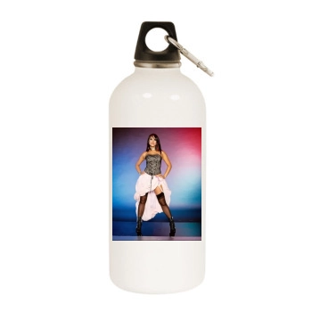Preluders White Water Bottle With Carabiner
