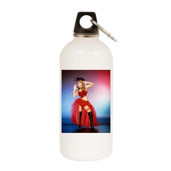 Preluders White Water Bottle With Carabiner