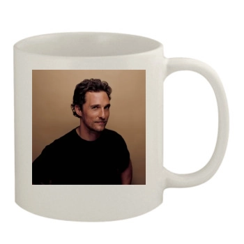 Matthew McConaughey 11oz White Mug