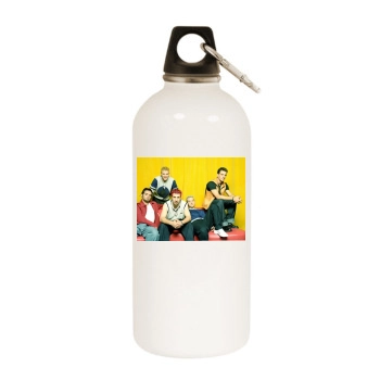 NSYNC White Water Bottle With Carabiner