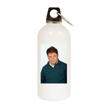 Sean Astin White Water Bottle With Carabiner