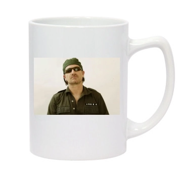 Bono 14oz White Statesman Mug
