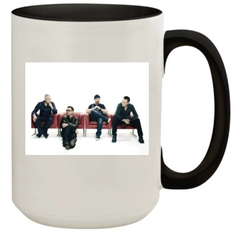U2 15oz Colored Inner & Handle Mug