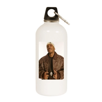 Ludacris White Water Bottle With Carabiner