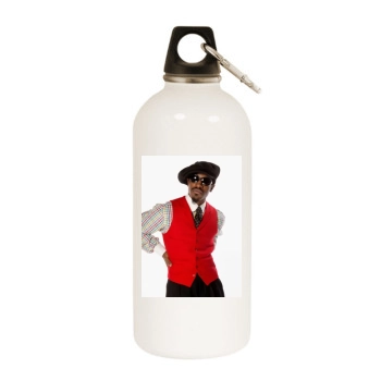 Outkast White Water Bottle With Carabiner