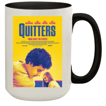 Quitters (2016) 15oz Colored Inner & Handle Mug