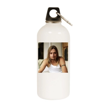 Kid Rock White Water Bottle With Carabiner