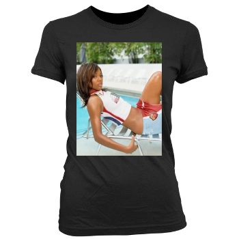 Gabrielle Union Women's Junior Cut Crewneck T-Shirt
