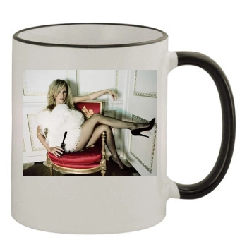 Gillian Anderson 11oz Colored Rim & Handle Mug