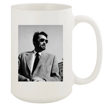 Gregory Peck 15oz White Mug