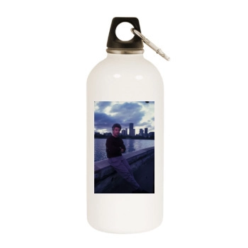 Mel Gibson White Water Bottle With Carabiner