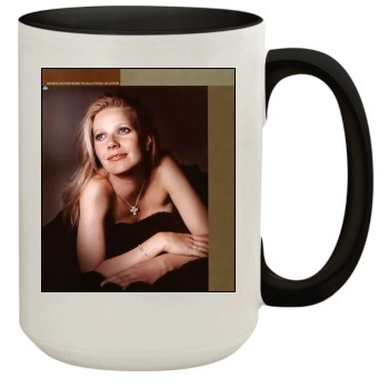 Gwyneth Paltrow 15oz Colored Inner & Handle Mug