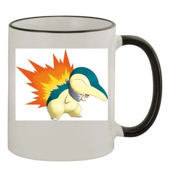 Pokemons 11oz Colored Rim & Handle Mug