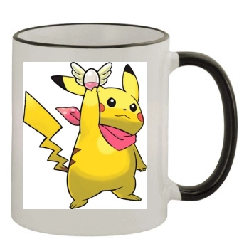 Pokemons 11oz Colored Rim & Handle Mug