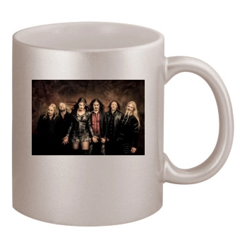 Nightwish 11oz Metallic Silver Mug