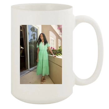 Zoe Saldana 15oz White Mug