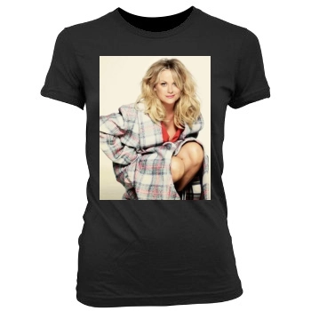 Amy Poehler Women's Junior Cut Crewneck T-Shirt