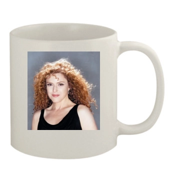 Bernadette Peters 11oz White Mug