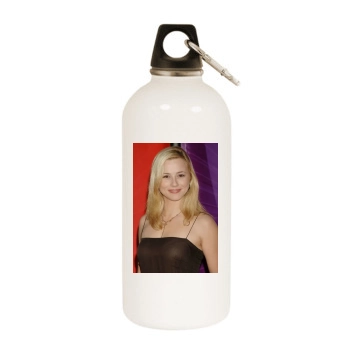 Linda Cardellini White Water Bottle With Carabiner