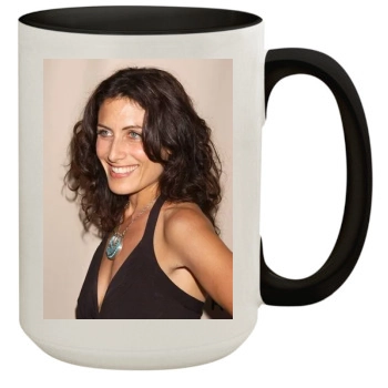 Lisa Edelstein 15oz Colored Inner & Handle Mug