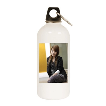 BoA White Water Bottle With Carabiner