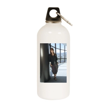 BoA White Water Bottle With Carabiner