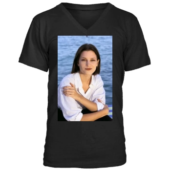 Bridget Fonda Men's V-Neck T-Shirt