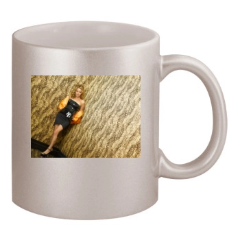 Becki Newton 11oz Metallic Silver Mug