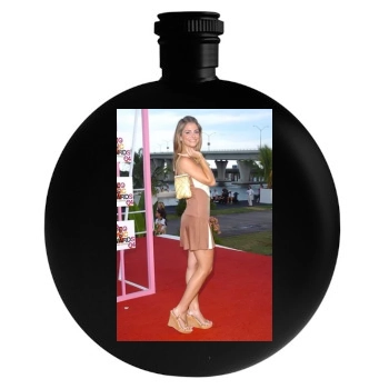 Maria Menounos Round Flask