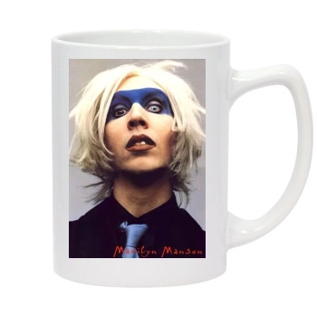 Marilyn Manson 14oz White Statesman Mug