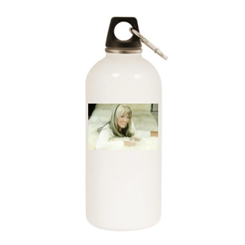 Cascada White Water Bottle With Carabiner