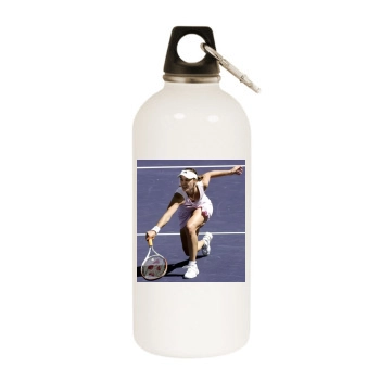 Martina Hingis White Water Bottle With Carabiner