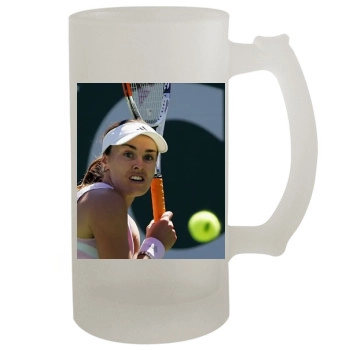 Martina Hingis 16oz Frosted Beer Stein