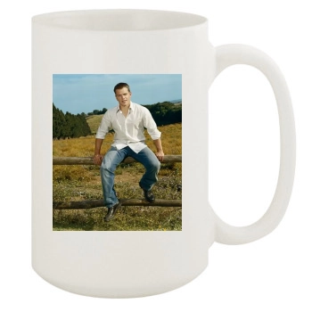 Matt Damon 15oz White Mug
