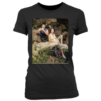 Matthew Fox Women's Junior Cut Crewneck T-Shirt
