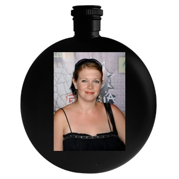 Melissa Joan Hart Round Flask
