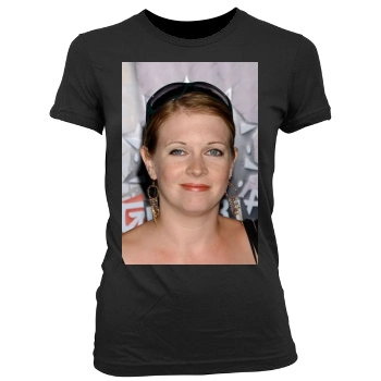 Melissa Joan Hart Women's Junior Cut Crewneck T-Shirt