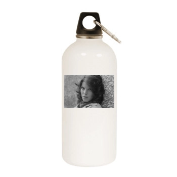 Dani White Water Bottle With Carabiner