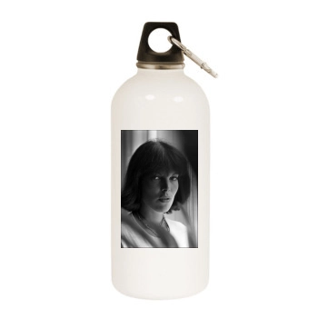 Dani White Water Bottle With Carabiner