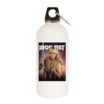 Doro White Water Bottle With Carabiner